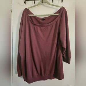 Torrid Women's Sweater in Burgundy